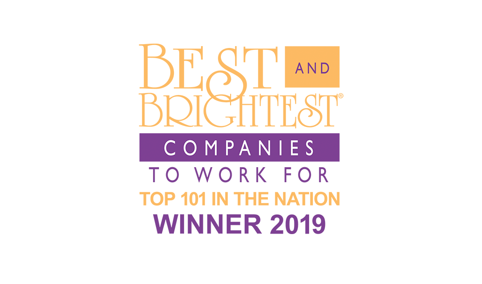 TI NAMED A BEST AND BRIGHTEST COMPANIES TO WORK FOR